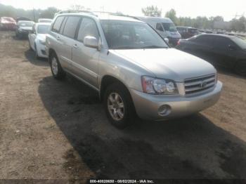  Salvage Toyota Highlander