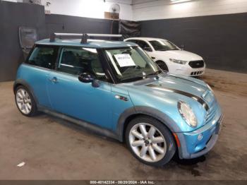  Salvage MINI Cooper S