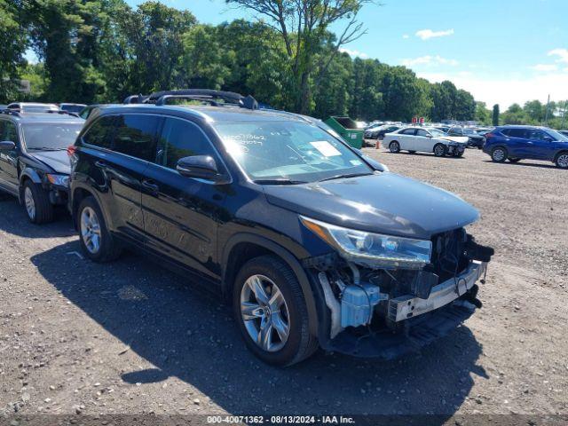  Salvage Toyota Highlander