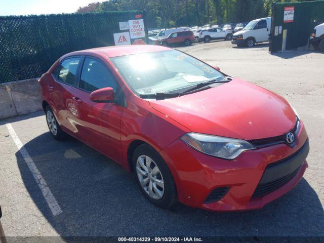  Salvage Toyota Corolla