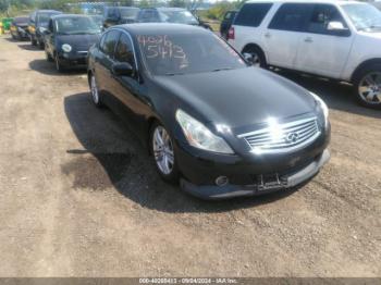  Salvage INFINITI G37x