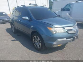  Salvage Acura MDX