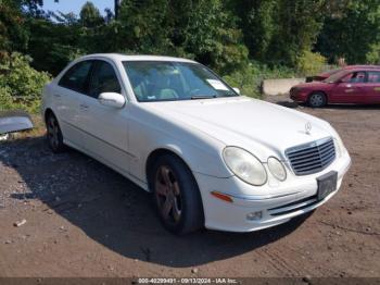  Salvage Mercedes-Benz E-Class