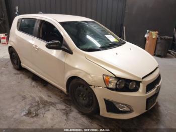  Salvage Chevrolet Sonic