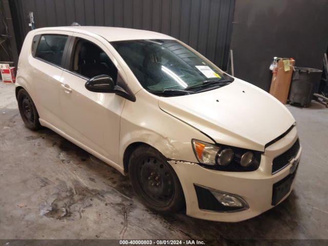  Salvage Chevrolet Sonic