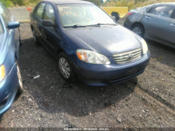  Salvage Toyota Corolla