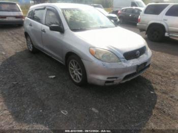  Salvage Toyota Matrix