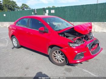  Salvage Chevrolet Sonic