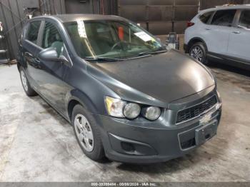  Salvage Chevrolet Sonic