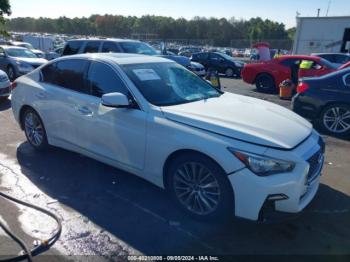  Salvage INFINITI Q50