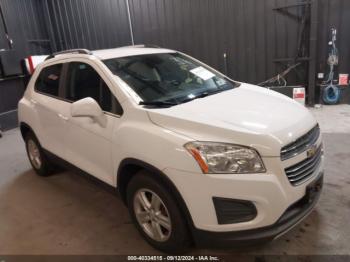  Salvage Chevrolet Trax