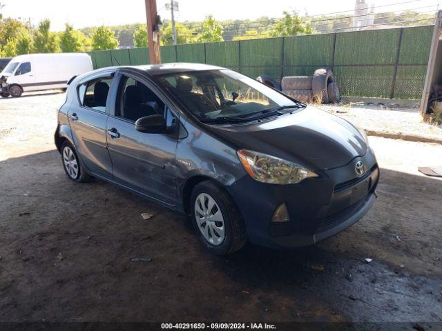  Salvage Toyota Prius c