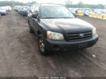  Salvage Toyota Highlander