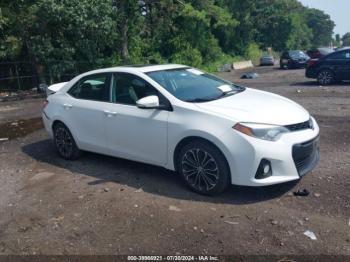  Salvage Toyota Corolla