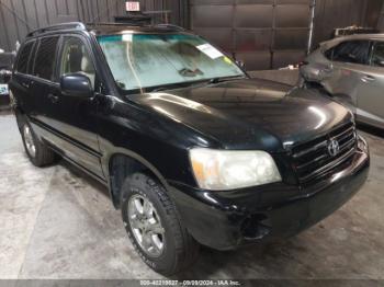  Salvage Toyota Highlander