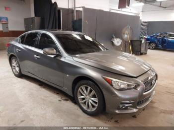  Salvage INFINITI Q50