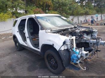  Salvage Ford Utility Police Intercepto