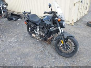  Salvage Yamaha Fz07