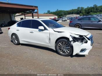  Salvage INFINITI Q50