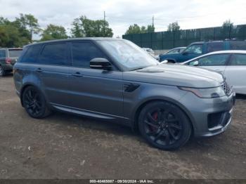  Salvage Land Rover Range Rover Sport