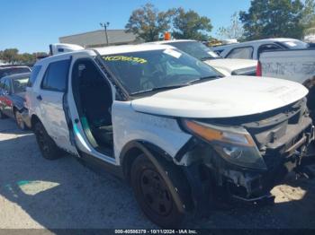  Salvage Ford Utility Police Intercepto