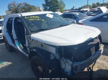  Salvage Ford Utility Police Intercepto