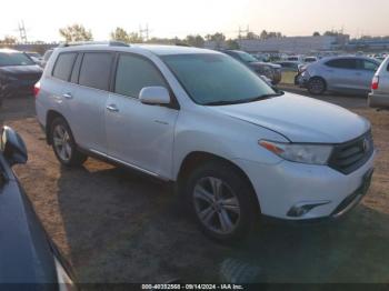  Salvage Toyota Highlander