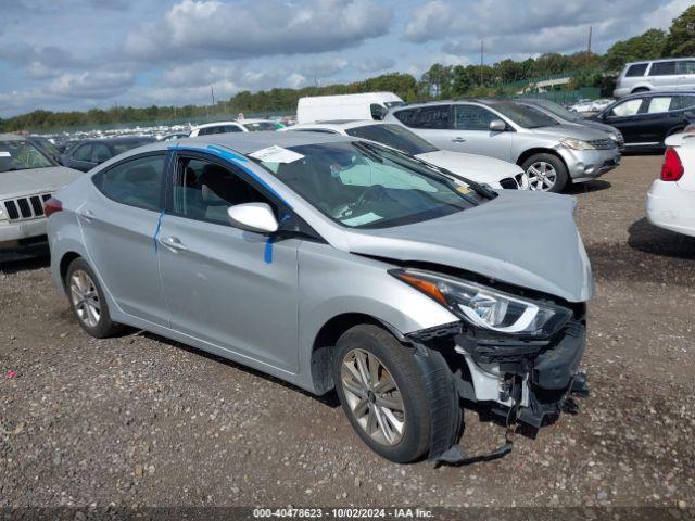  Salvage Hyundai ELANTRA