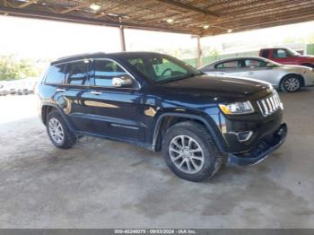  Salvage Jeep Grand Cherokee