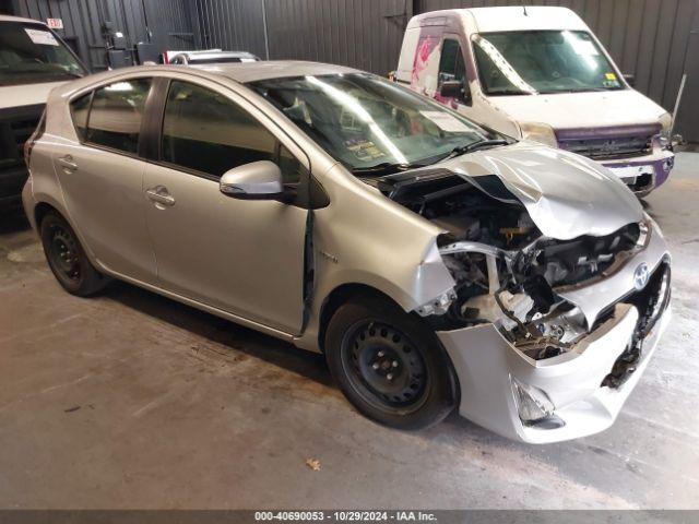  Salvage Toyota Prius c