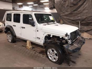  Salvage Jeep Wrangler