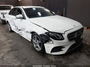  Salvage Mercedes-Benz E-Class