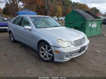  Salvage Mercedes-Benz C-Class