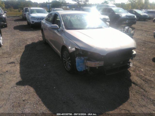  Salvage Lincoln MKZ