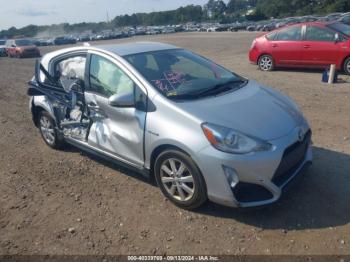  Salvage Toyota Prius c