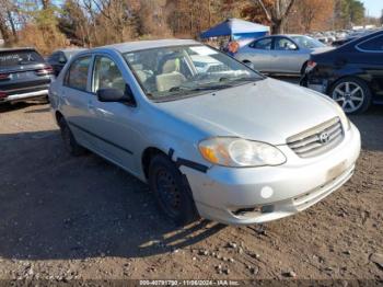  Salvage Toyota Corolla