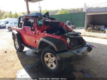  Salvage Jeep Wrangler