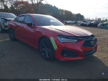  Salvage Acura TLX