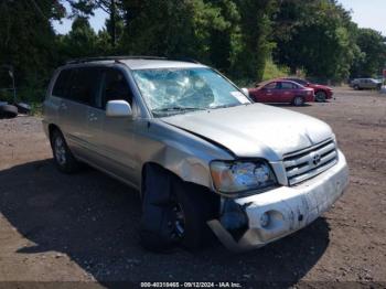  Salvage Toyota Highlander