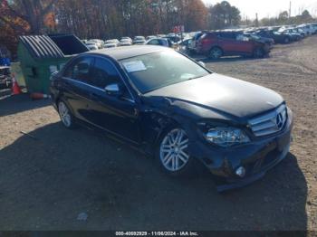  Salvage Mercedes-Benz C-Class