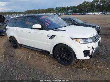  Salvage Land Rover Range Rover Sport