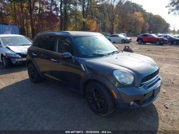  Salvage MINI Countryman