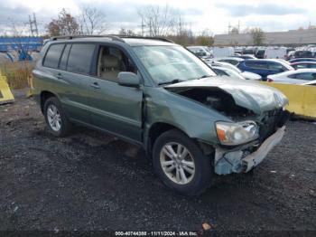  Salvage Toyota Highlander