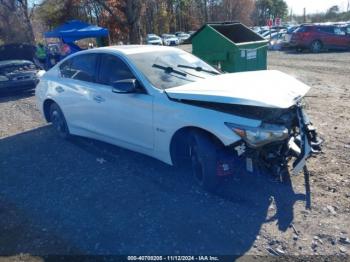  Salvage INFINITI Q50