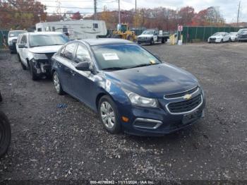  Salvage Chevrolet Cruze