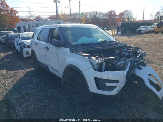  Salvage Ford Police Interceptor Utilit