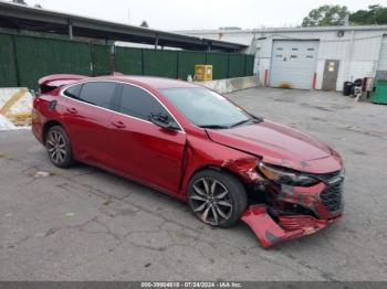  Salvage Chevrolet Malibu