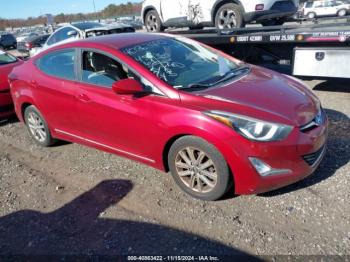  Salvage Hyundai ELANTRA