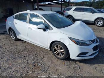  Salvage Chevrolet Cruze