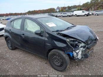  Salvage Toyota Prius c